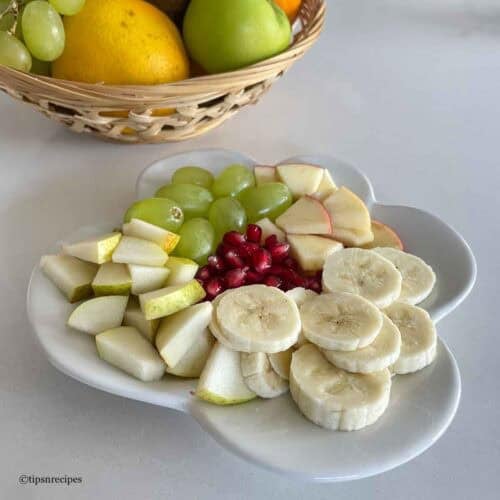 Fruit Raita - Yogurt Bowl with Fresh Fruits